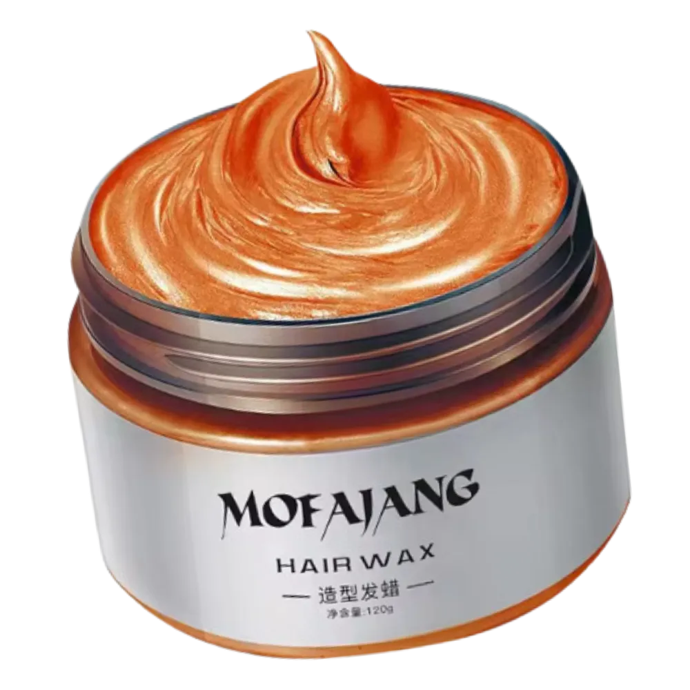 Temporary Vibrant Hair Wax Coloring