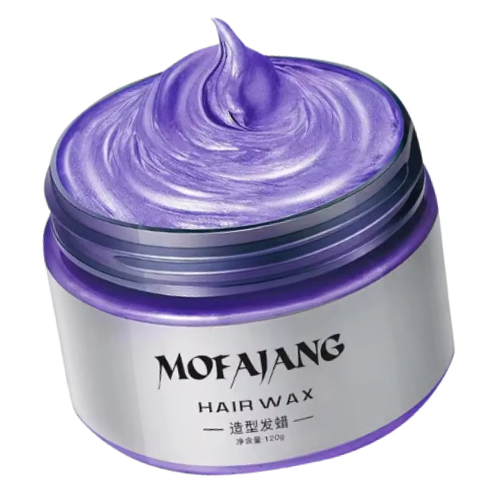 Temporary Vibrant Hair Wax Coloring