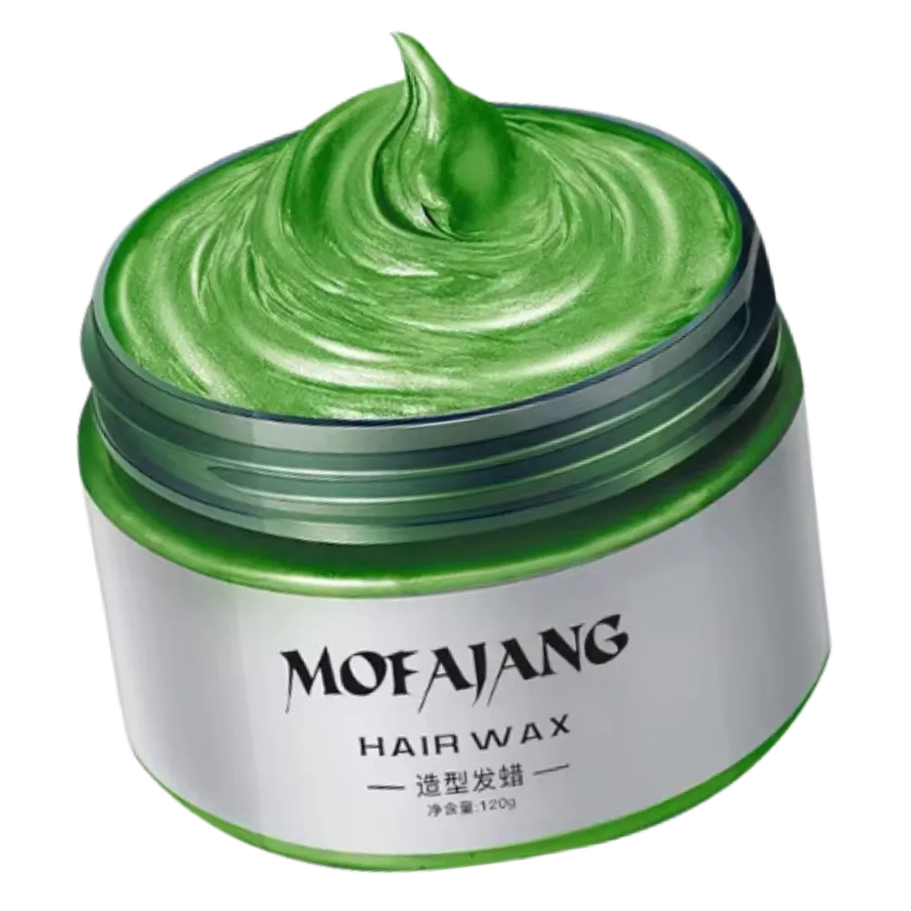 Temporary Vibrant Hair Wax Coloring