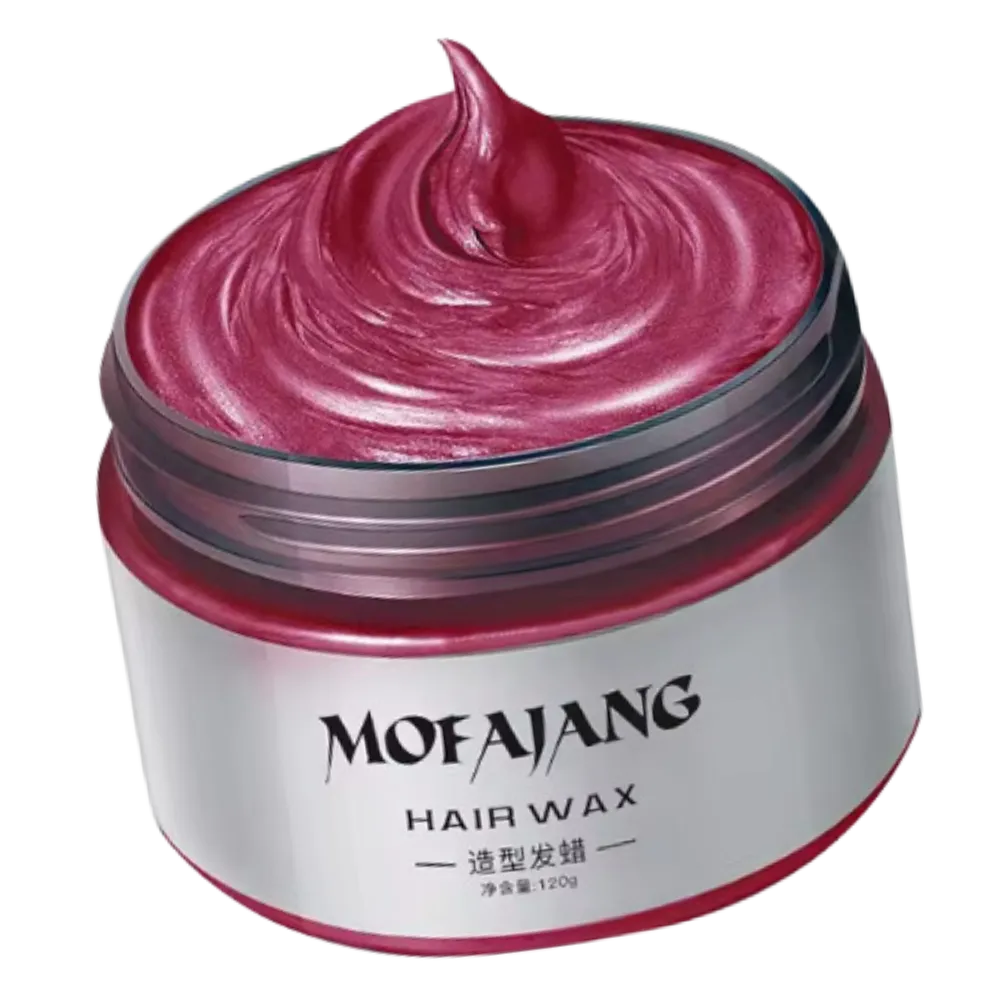 Temporary Vibrant Hair Wax Coloring