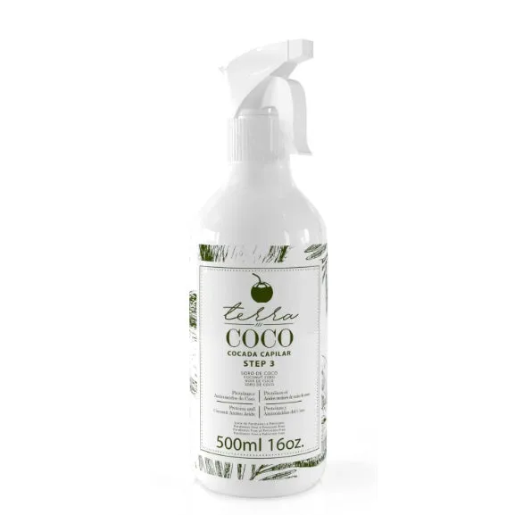 Terra Coco Coconut Hair Serum Spray Recovery Treatment 500ml - Ybera Paris