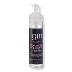 tgin - Rose Water Curl Defining Mousse - 236ml