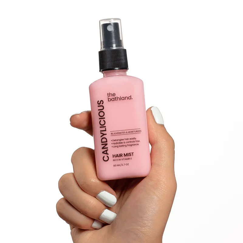 The Bath Land Sweetly Candylicious Pink Sugar Hair Mist