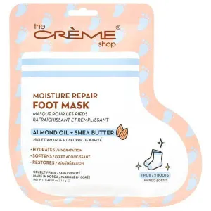 The Creme Shop Moisture Repair Foot Mask | Almond Oil   Shea Butter