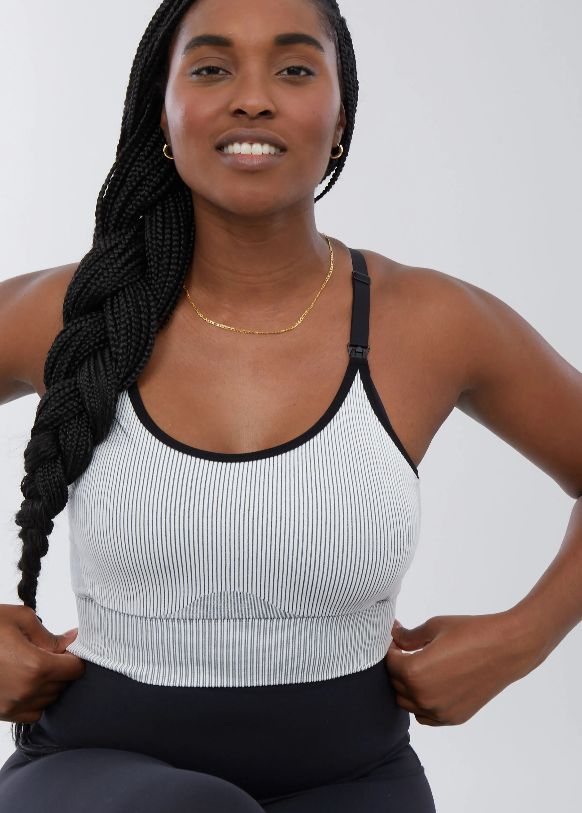 The Nursing   Maternity Sports Bra