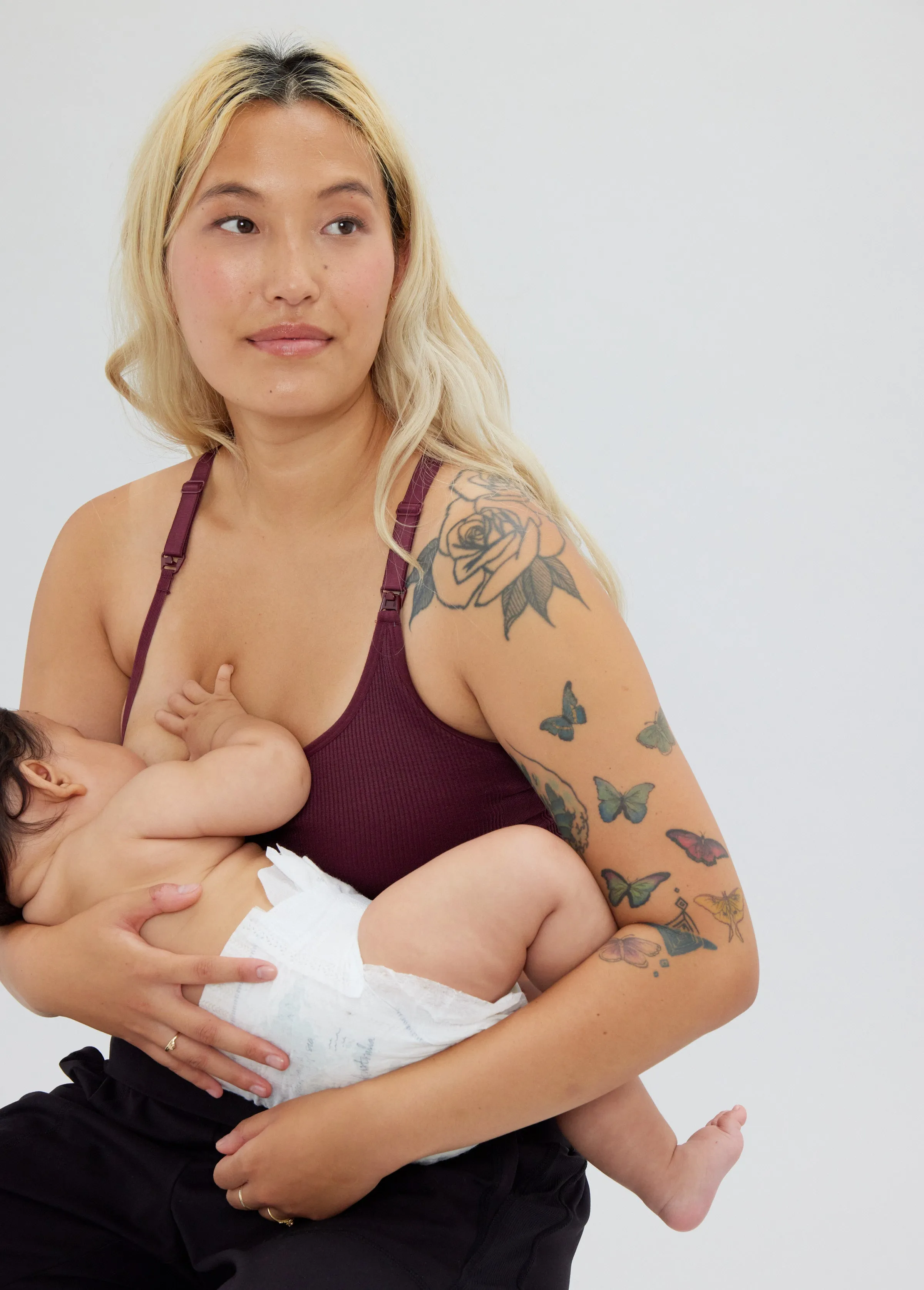 The Nursing   Maternity Sports Bra