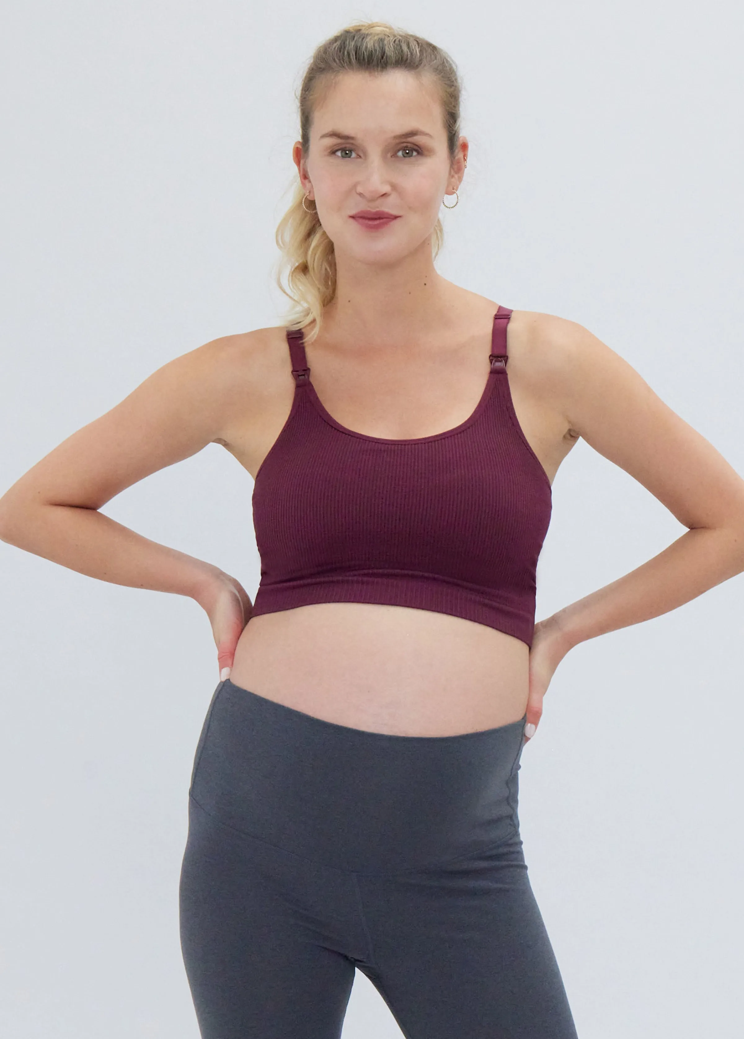 The Nursing   Maternity Sports Bra