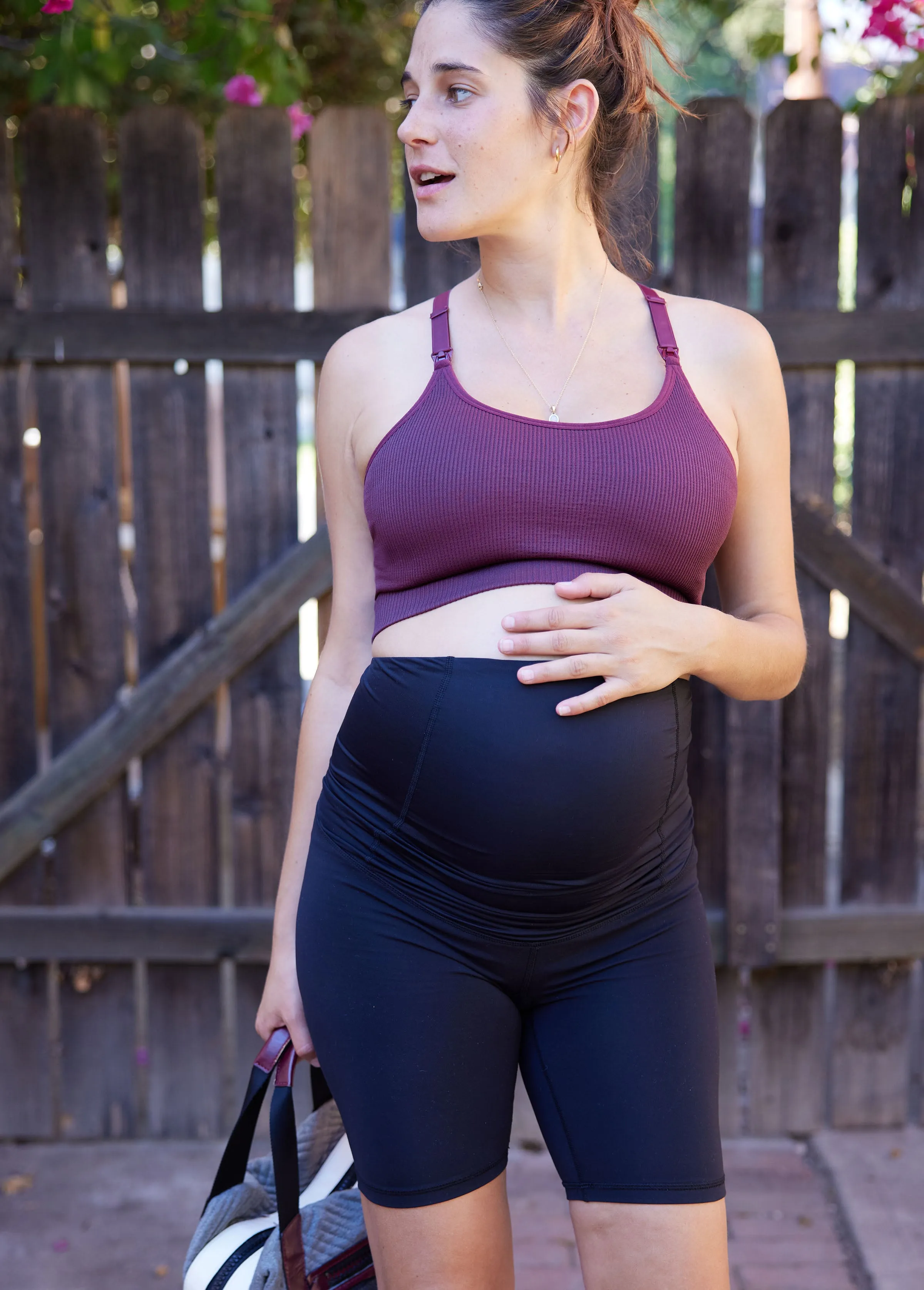 The Nursing   Maternity Sports Bra