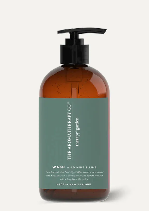 Therapy Garden Hand Wash 500ml - Wild Mint and Lime
