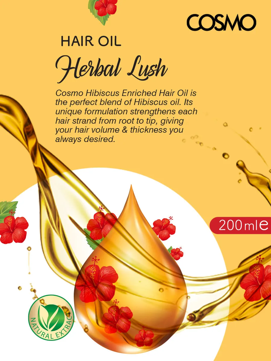 THICKER & STRONGER HAIR - HIBISCUS HAIR OIL