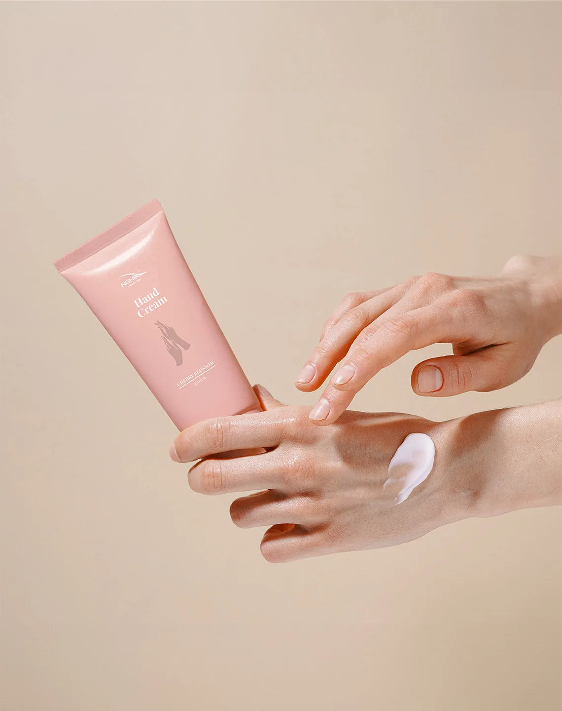 Traveling Moisturizing Hand Cream - Cherry Blossom Scented