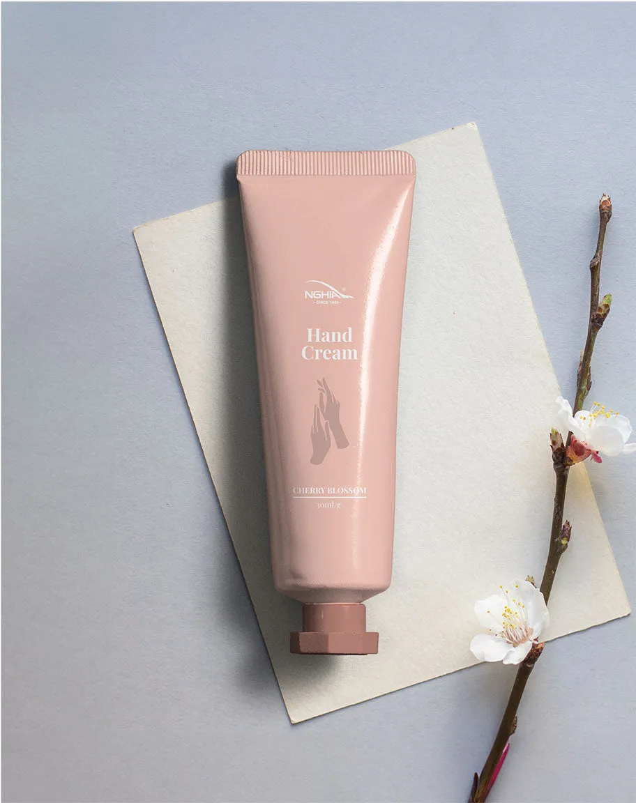 Traveling Moisturizing Hand Cream - Cherry Blossom Scented