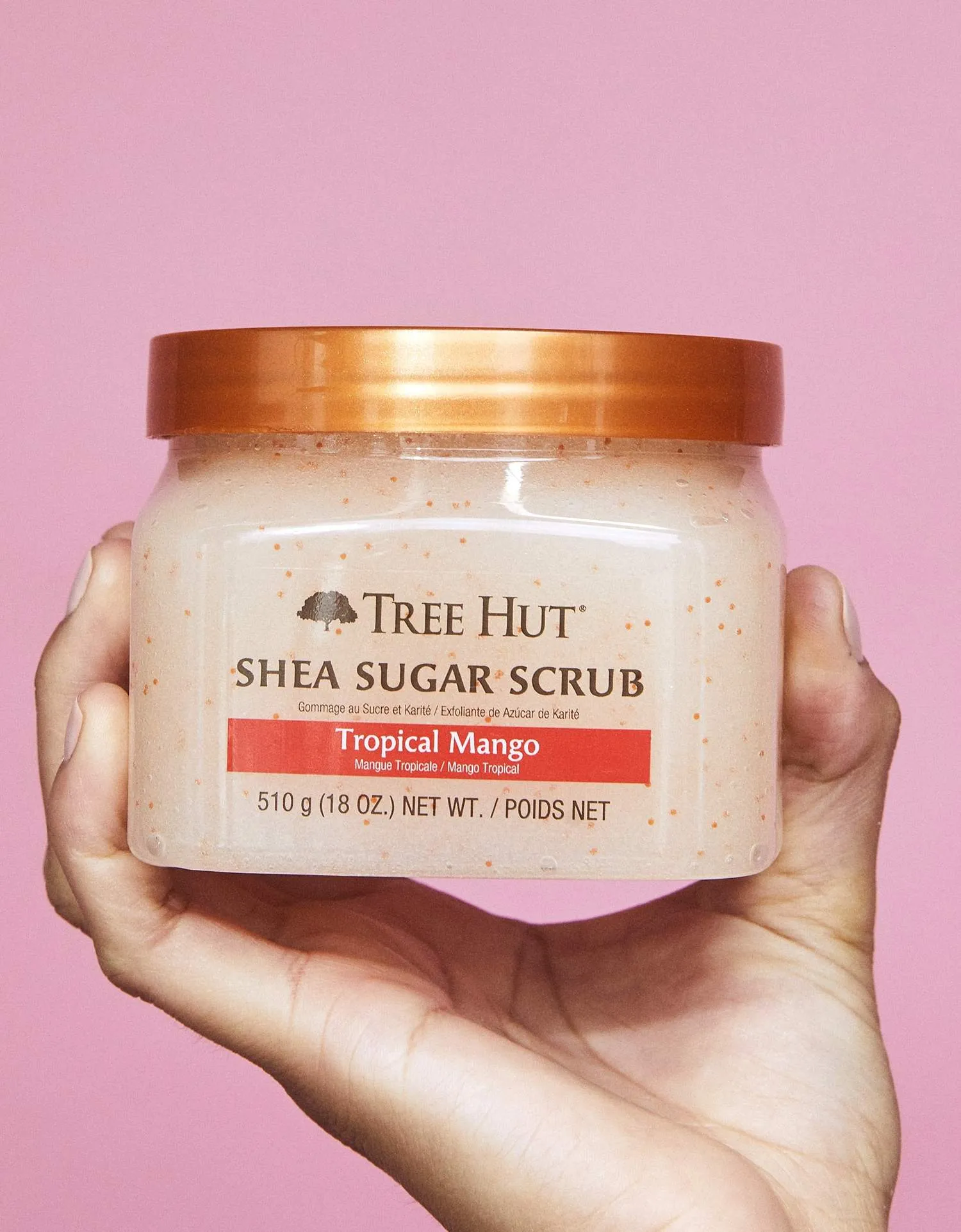 TREE HUT Shea Suga Scrub Tropical Mango سكراب الجسم بالمانكو الاستوائيه