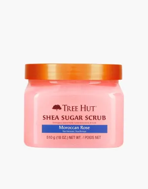 TREE HUT Shea Sugar Scrub Moroccan Rose سكراب الجسم بالازهار المغربية