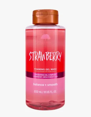 TREE HUT Strawberry foaming gel wash hydrating oil complex Strawberry   beta hydroxy acid