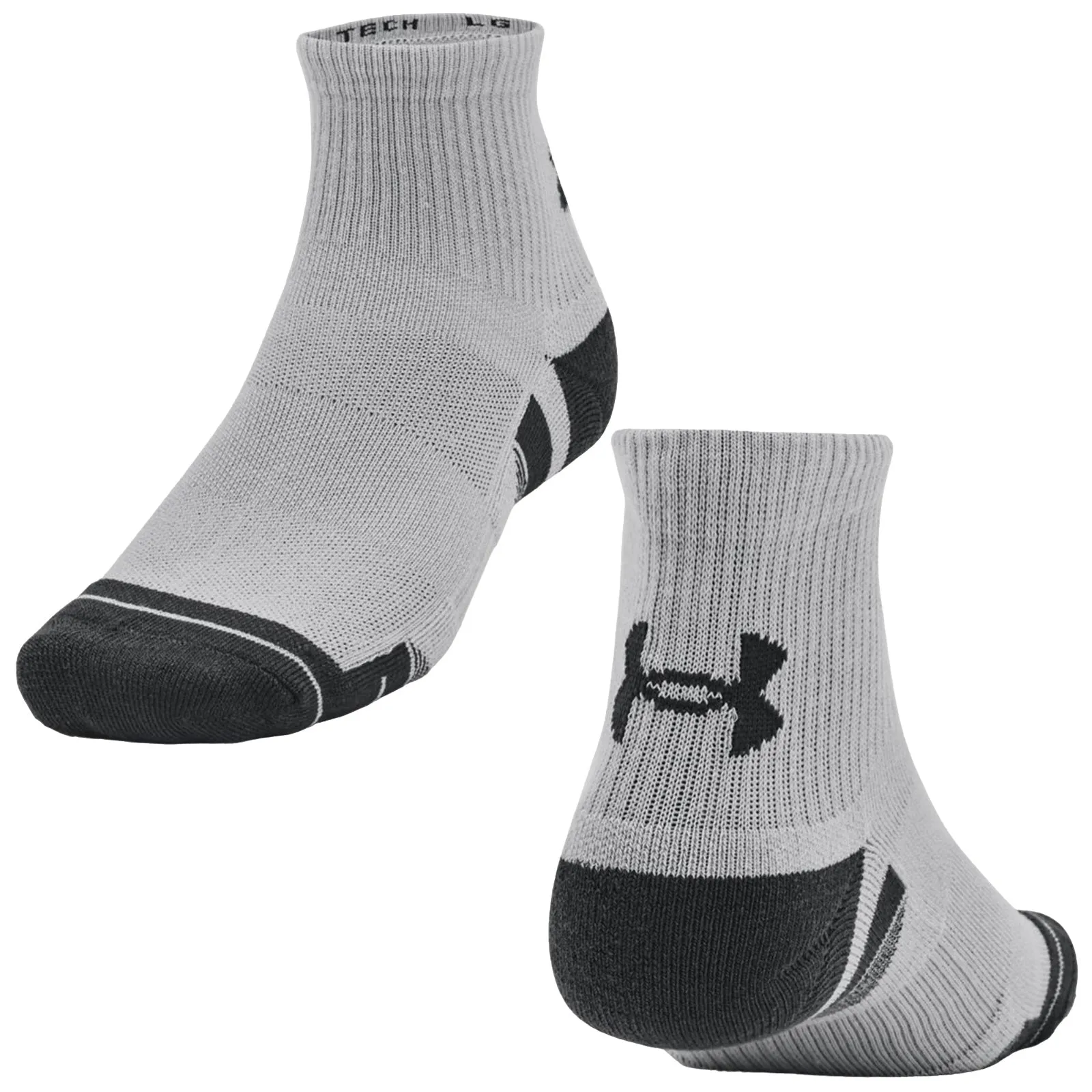 Under Armour Performance Tech Quarter Socks (3 Pairs)
