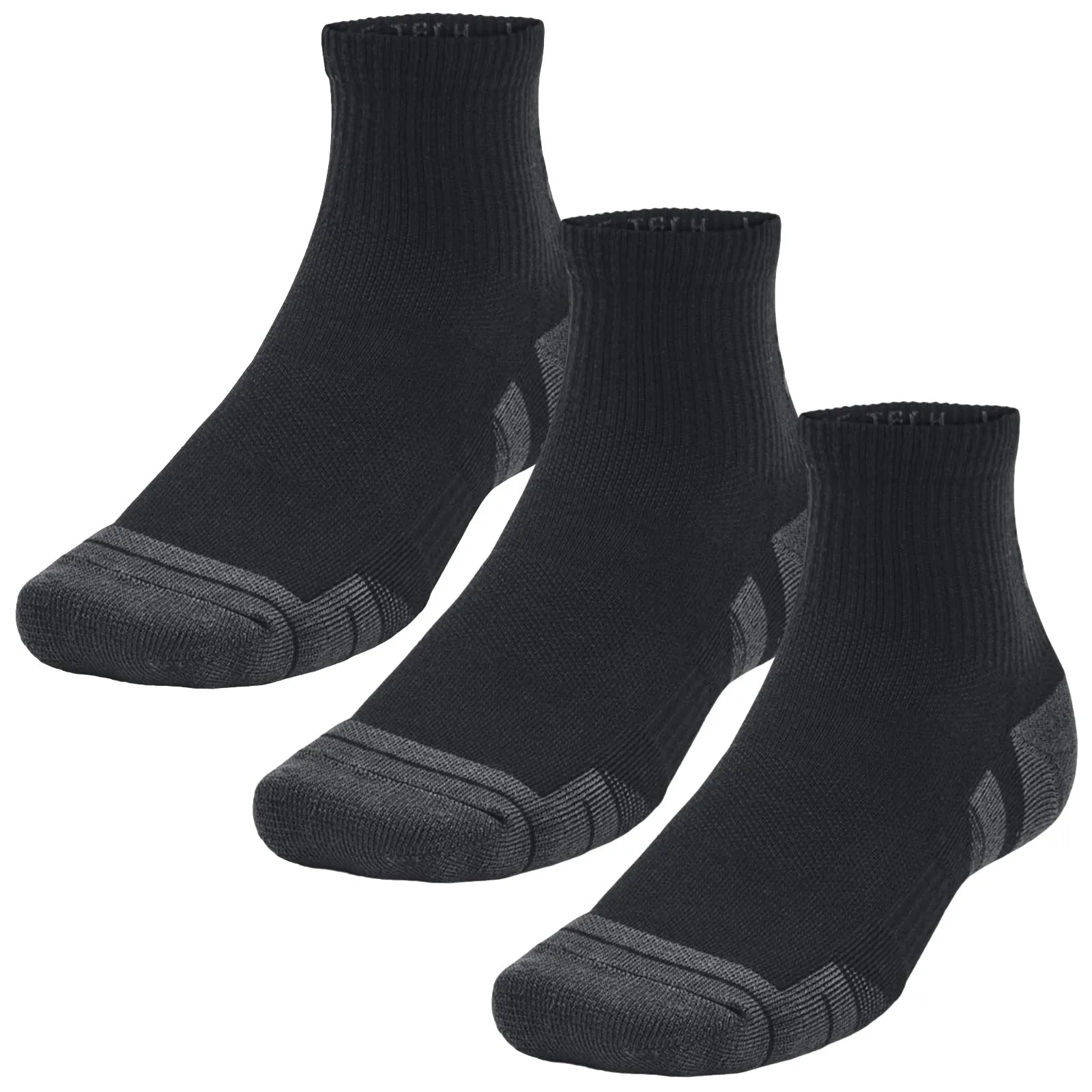 Under Armour Performance Tech Quarter Socks (3 Pairs)