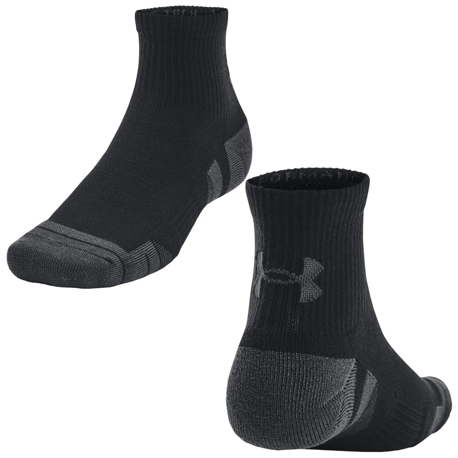 Under Armour Performance Tech Quarter Socks (3 Pairs)