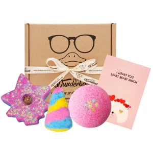 Unicorn Bath Bombs Set