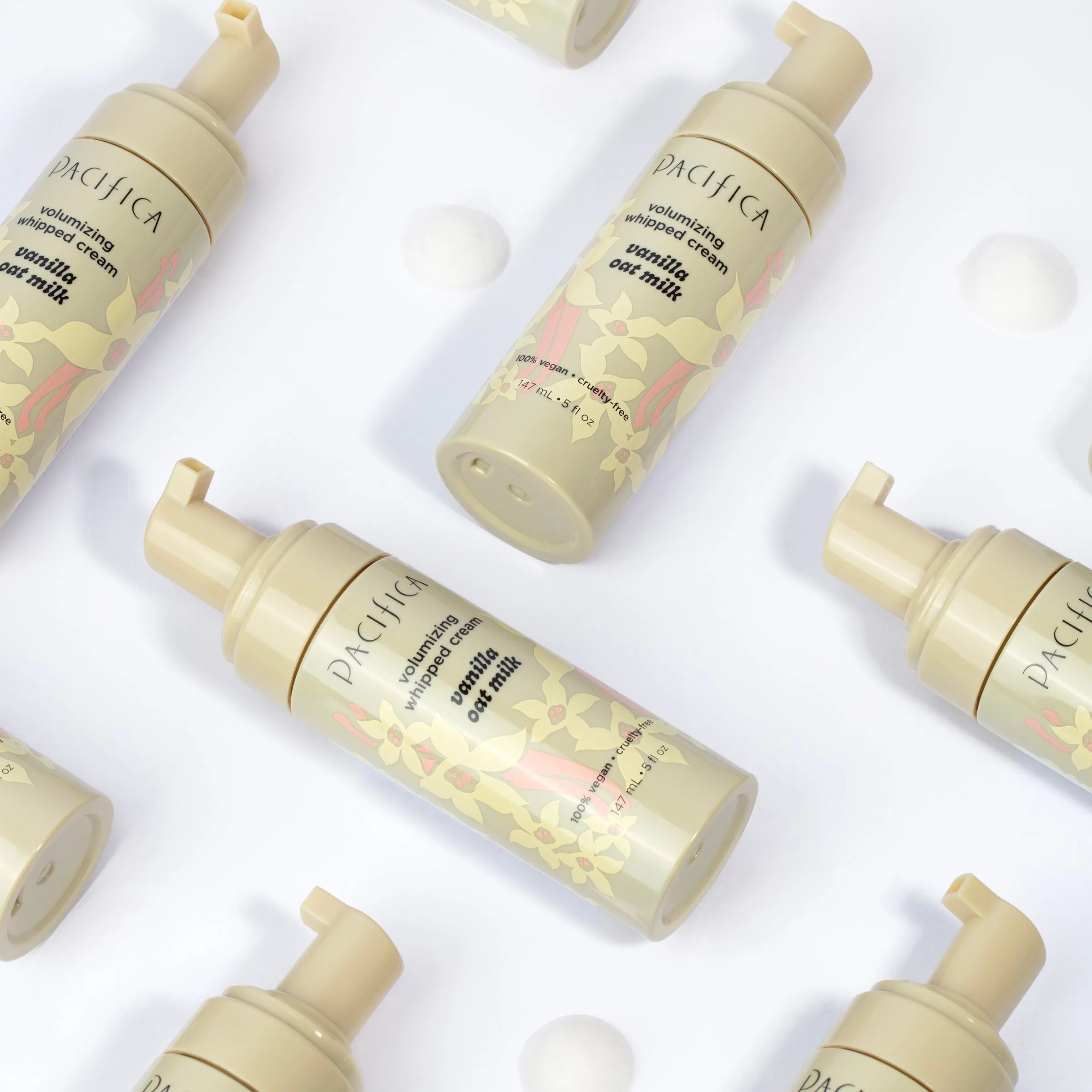 Vanilla Oat Milk Volumizing Mousse