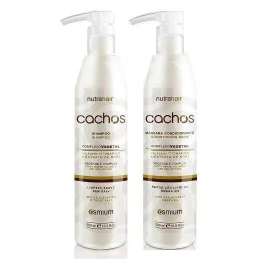 Vegetable Complex Collagen Nori Extract Osmium Curls Hair Kit 2x500 - NutraHair