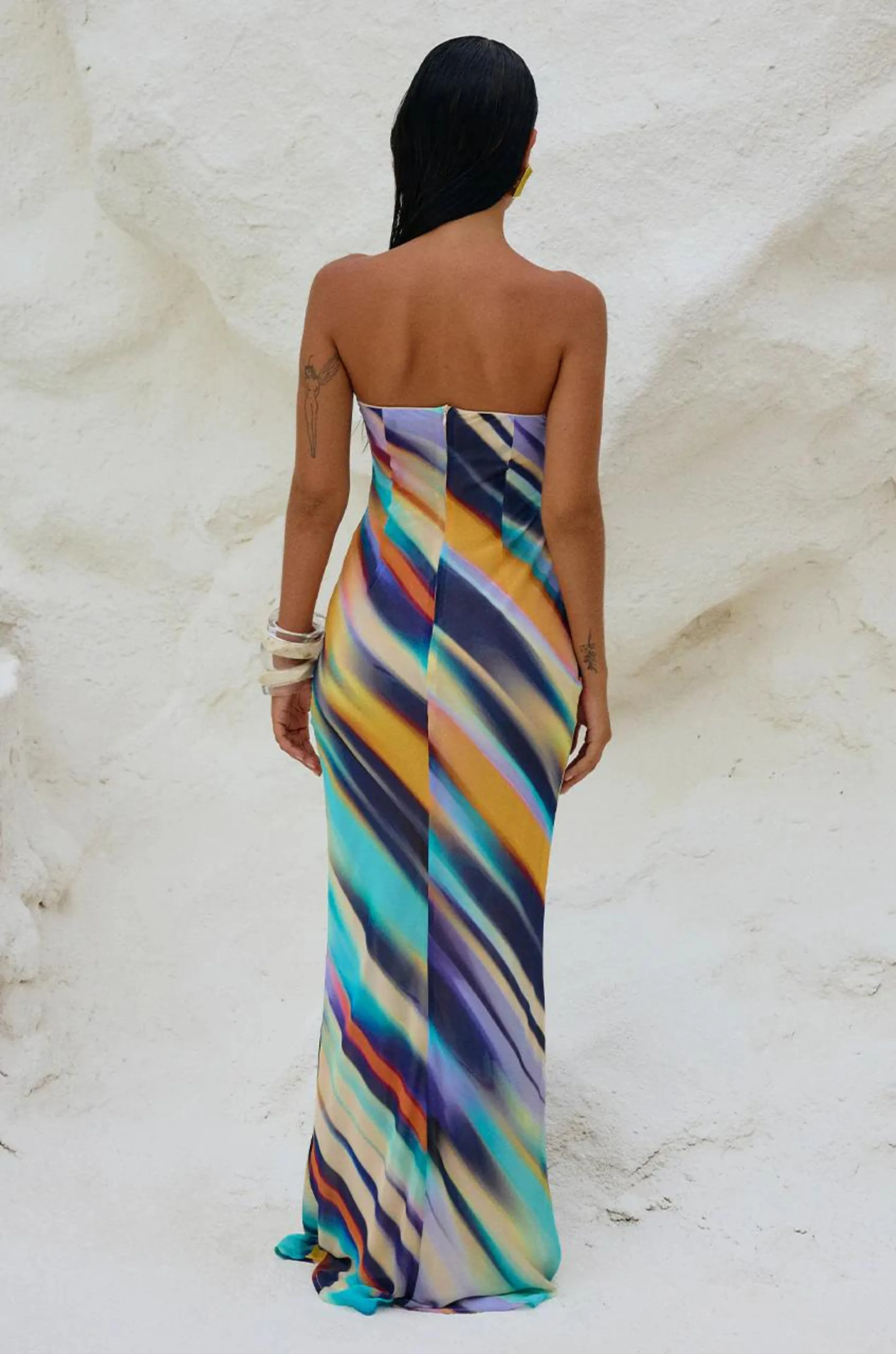 Velzy Strapless Dress by Runaway The Label