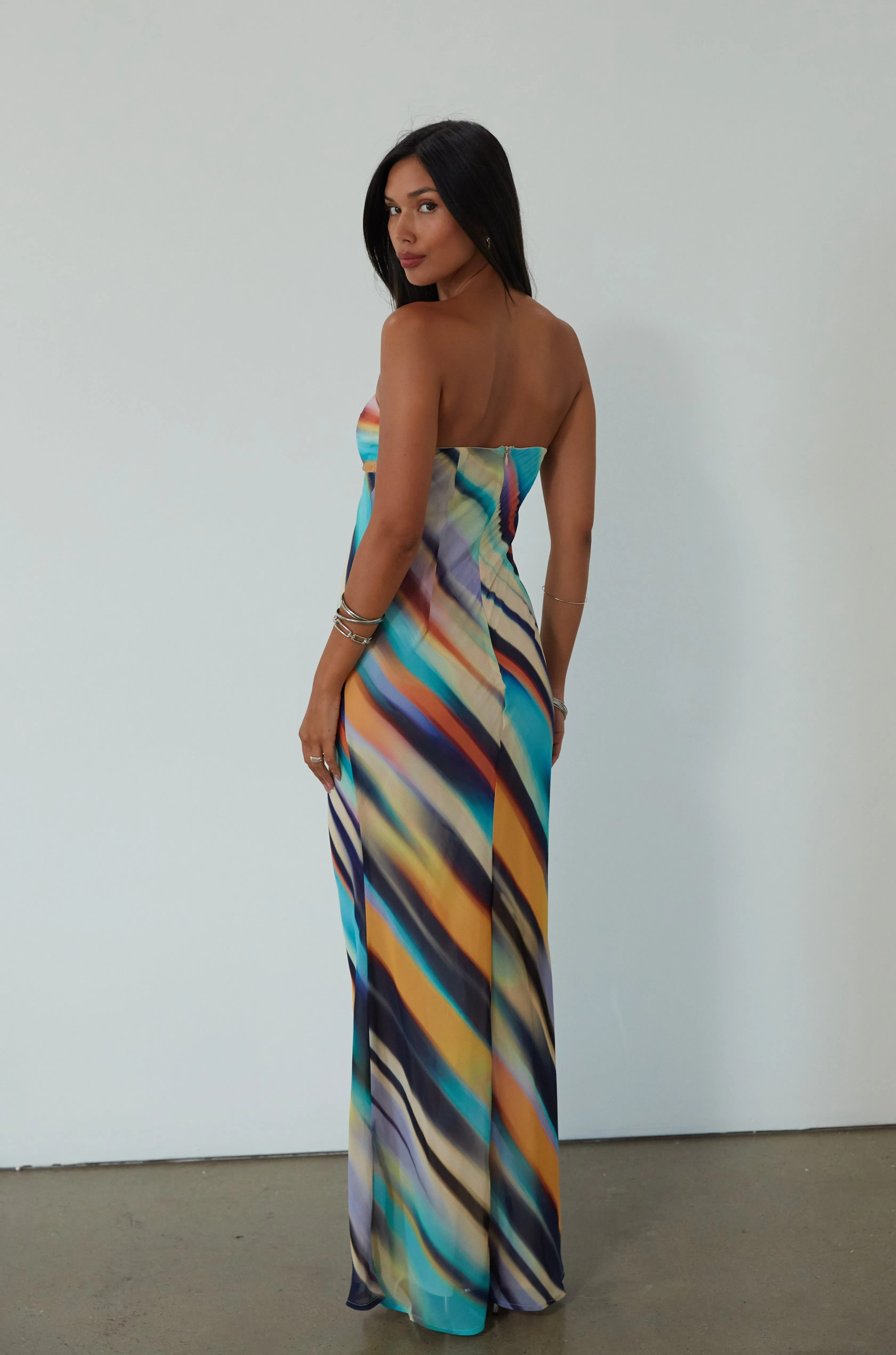 Velzy Strapless Dress by Runaway The Label