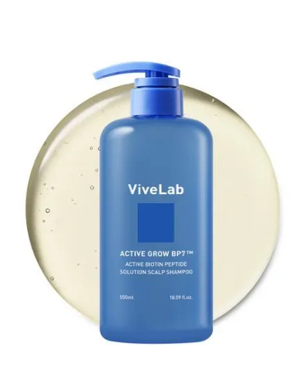 ViveLab Active Biotin Peptide Solution Scalp Shampoo 550ml Anti-Hair Loss