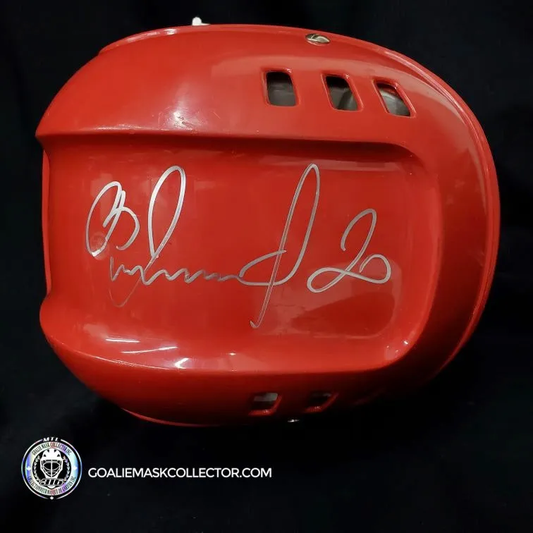 VLADISLAV TRETIAK SIGNED GOALIE MASK TEAM RUSSIA COOPER SK-600 AUTOGRAPHED AS EDITION