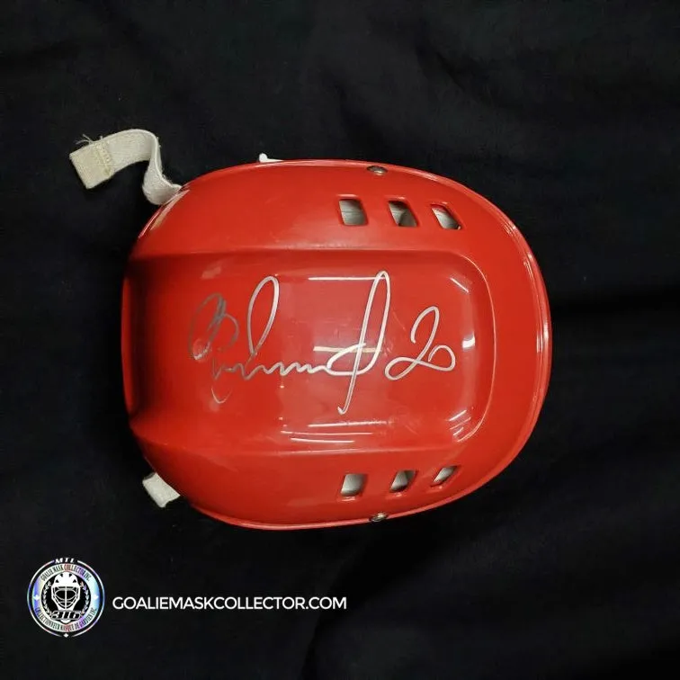 VLADISLAV TRETIAK SIGNED GOALIE MASK TEAM RUSSIA COOPER SK-600 AUTOGRAPHED AS EDITION