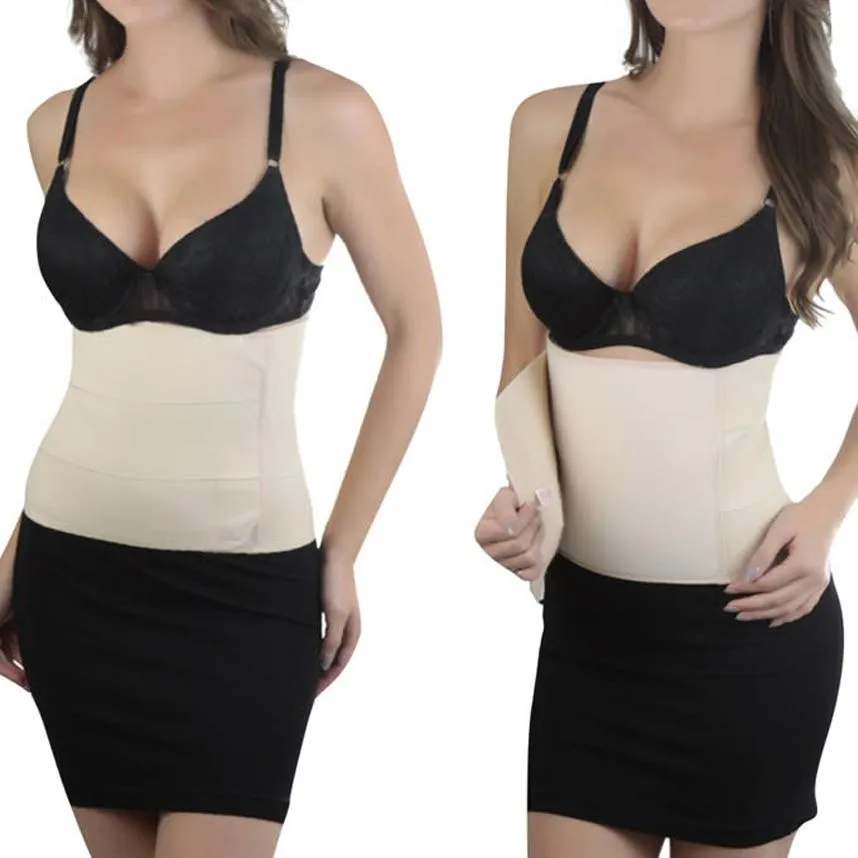 Waist Cinching Tummy Wrap Postpartum