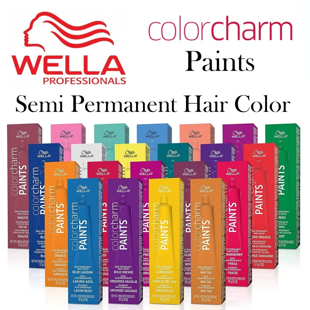 Wella colorCharm Paints Semi Permanent Hair Color, 2oz