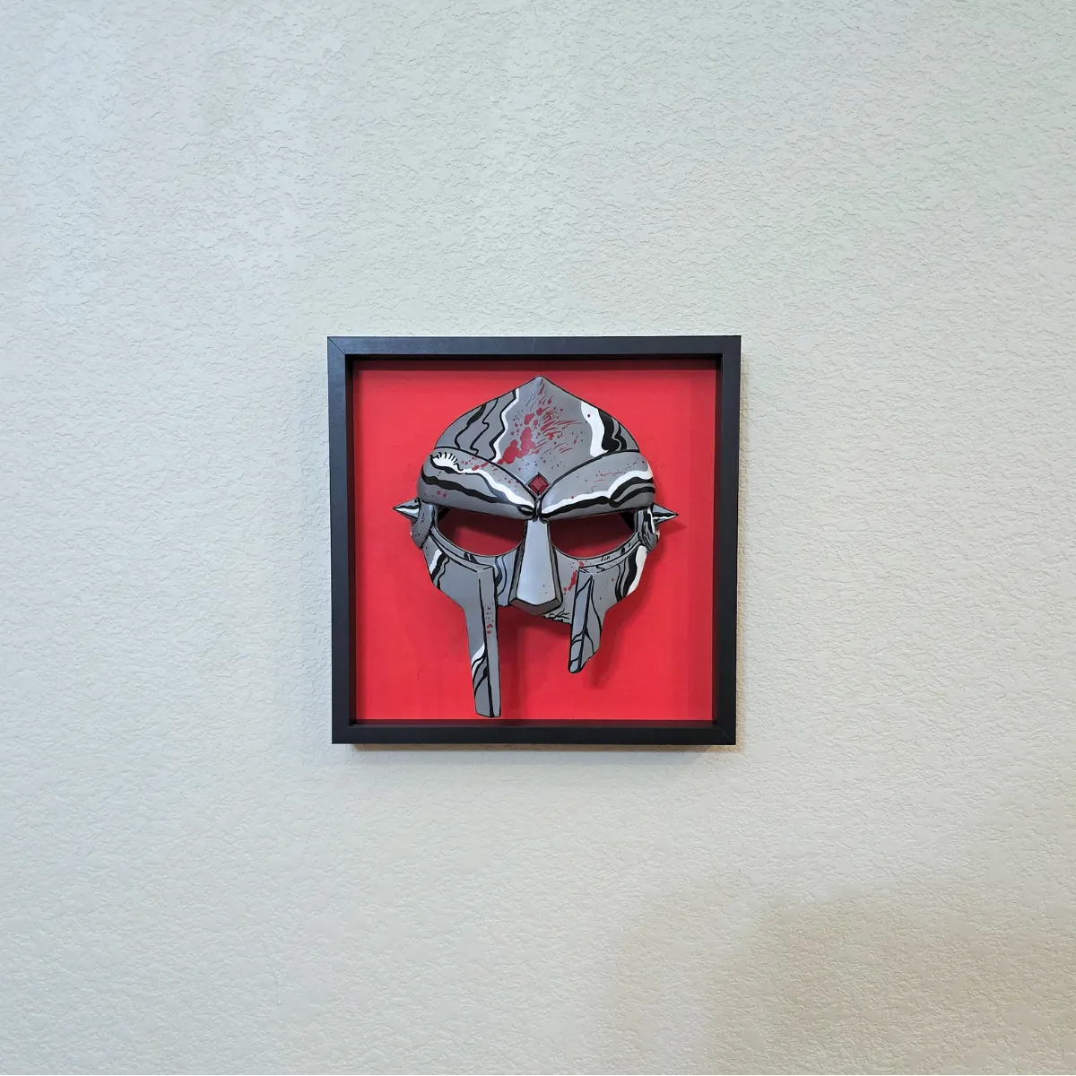 WestsideDOOM Metal Face Villain Mask 1 of 1 Display and Wearable Mask