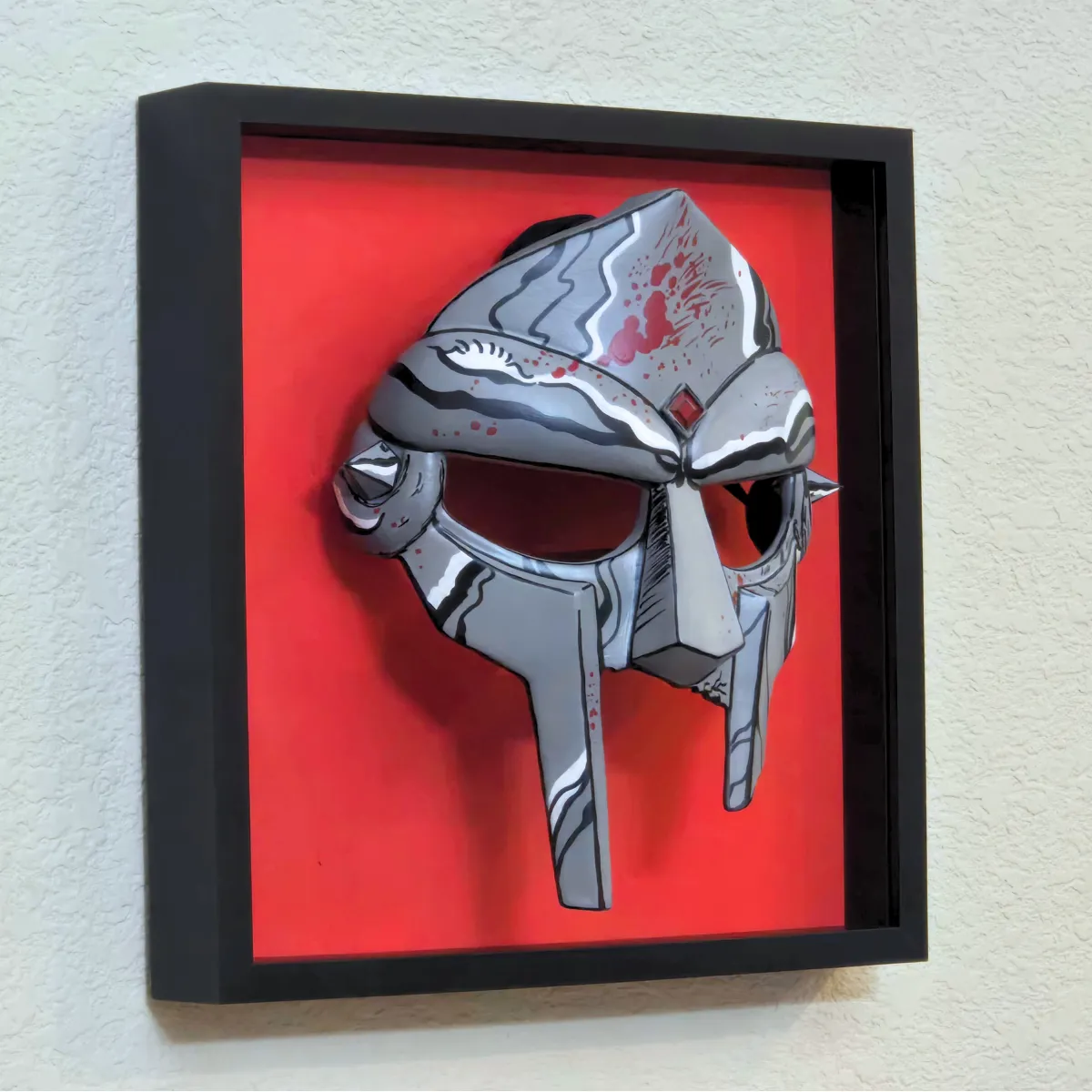 WestsideDOOM Metal Face Villain Mask 1 of 1 Display and Wearable Mask