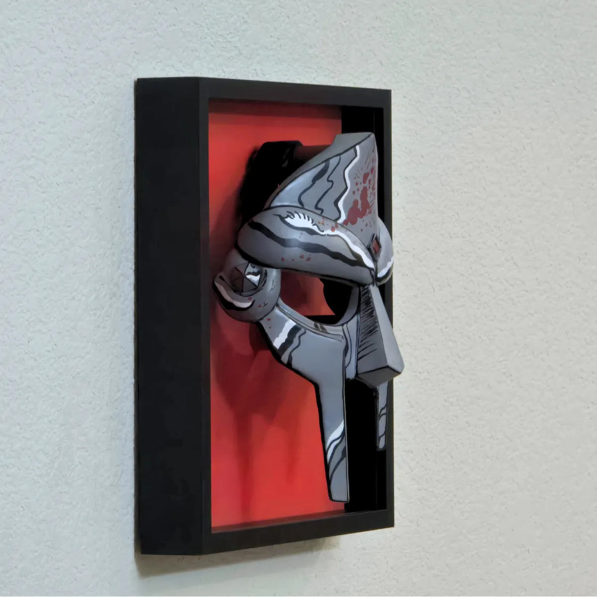 WestsideDOOM Metal Face Villain Mask 1 of 1 Display and Wearable Mask