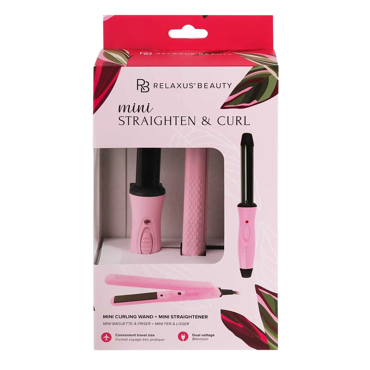 Wholesale Mini Straighten and Curl Styling Duo Set