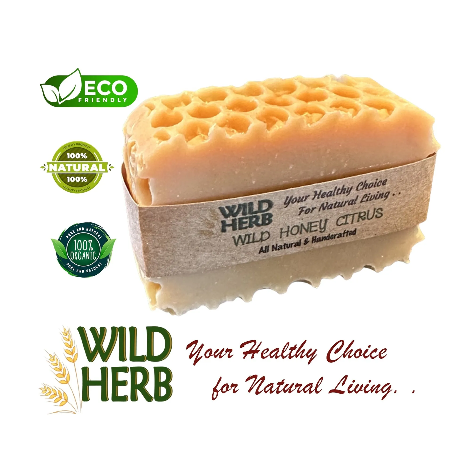 Wild Honey Citrus Natural Soap Bar