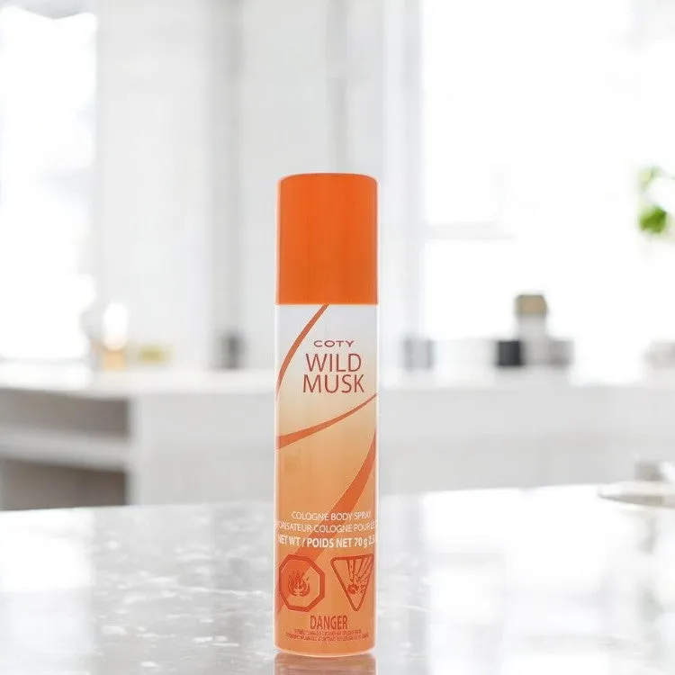 Wild Musk by Coty Cologne Body Spray