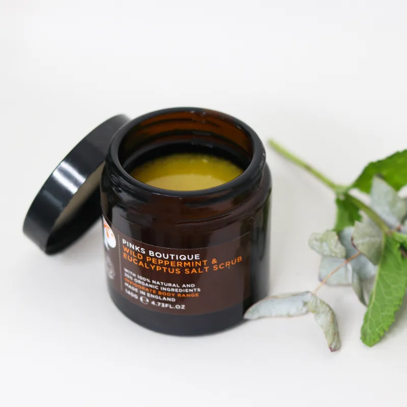 Wild Peppermint & Eucalyptus Body Salt Scrub