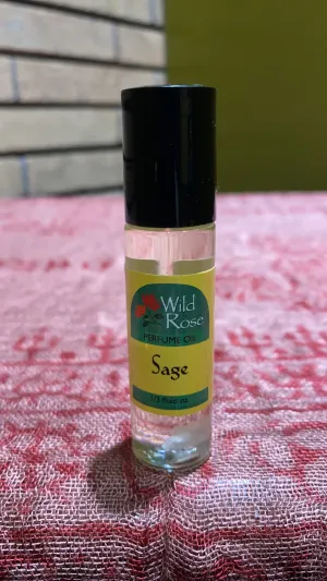 Wild Rose Roll-On Sage Body Oil