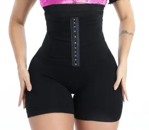 Women Waist Trainer Shapewear Tummy Control Body Shaper Shorts Hi-Waist Butt Lifter Thigh Slimmer Slimming Buckle Panties