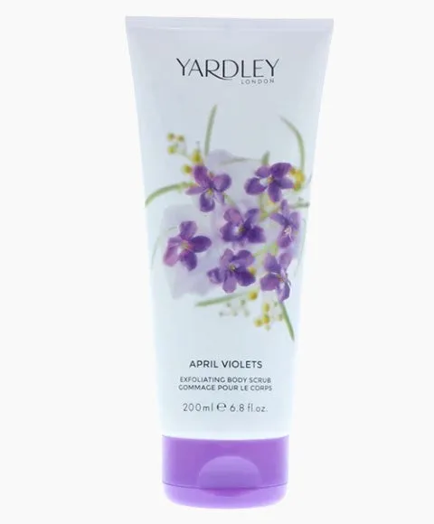 Yardley April Violets Exfoliating Body Scrub