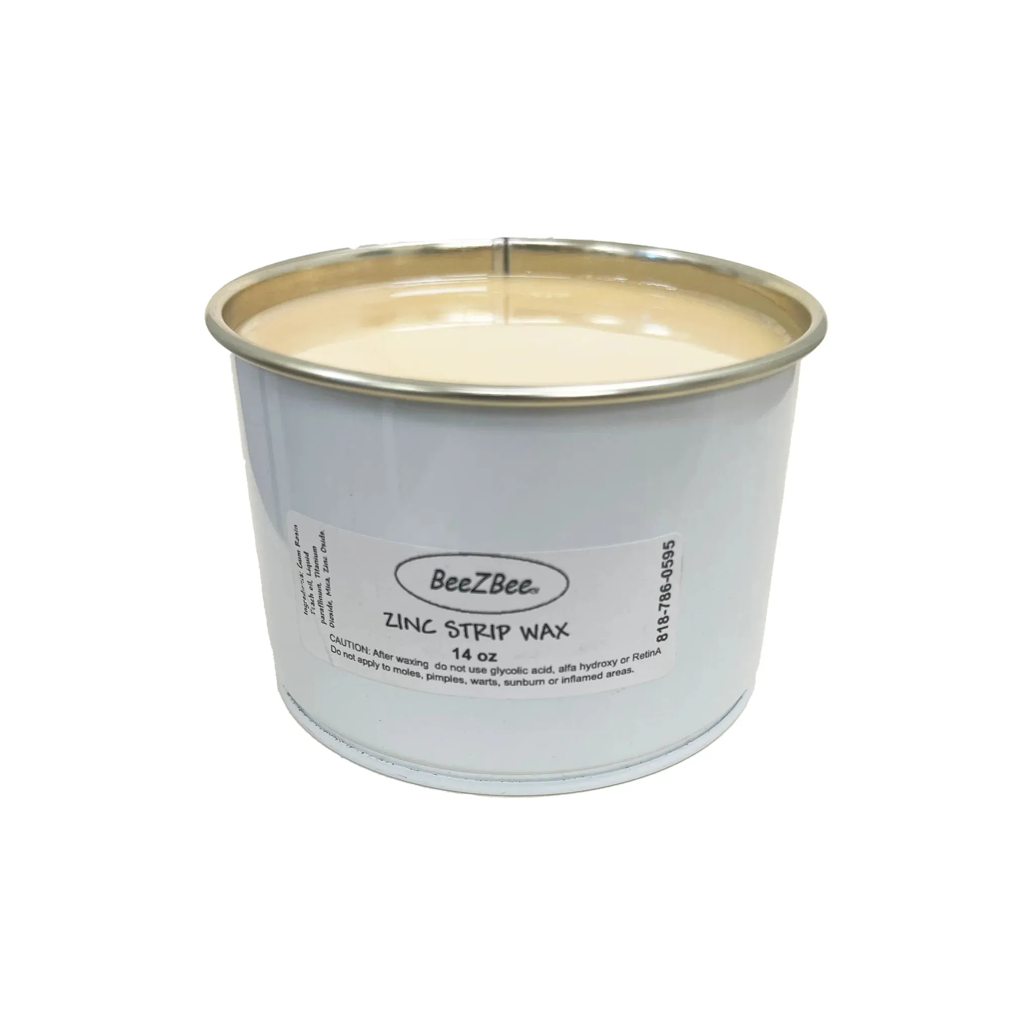 ZINC LIQUID SOFT STRIP WAX 14oz. CAN