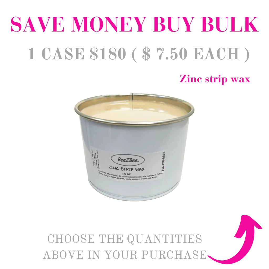 ZINC LIQUID SOFT STRIP WAX 14oz. CAN