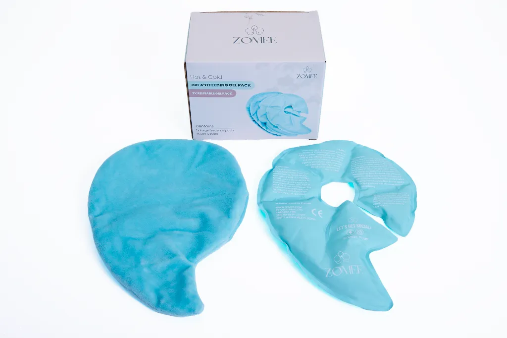 Zomee Hot & Cold Reusable Gel Packs - 2 Pack